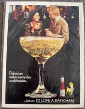 Babycham großes 40 cm x 30 cm