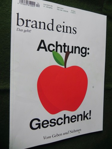 Brand eins heft dezember - brand,