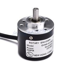 Incremental Rotary Encoder DC5-24V 100-1000P/R Photoelectric AB Two Phases