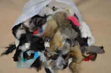 Bastelbeutel Fellreste Fell Kaninchenfell Fellstücke Echtfell gemischt