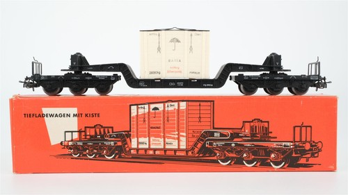Märklin 4618 tiefladewagen - märklin,