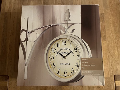 Vintage bahnhofsuhr wanduhr - bahnhofsuhr,