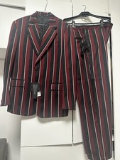 Versace Streifen Anzug