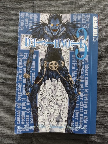 Death note manga - note, 3