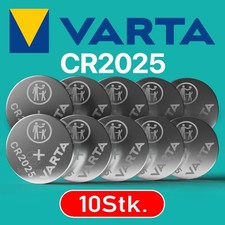 10x VARTA CR2025  3V Lithium