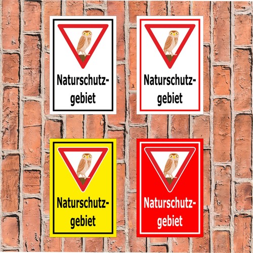 Schild naturschutzgebiet in - naturschutzgebiet,