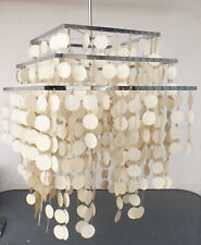  70er Jahre Hängelampe Hang Lamp Blättchen Designerlampe  - Sammlerstück