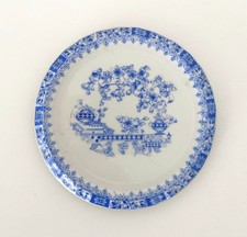 Bavaria China Blau Porzellan Vintage Untersetzer für Kaffee- oder Teekanne