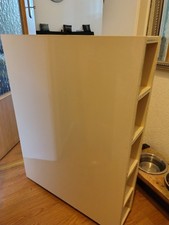 Küchenunterschrank Nolte Vanille Hochglanz 730 Regal 15 cm breit NEU