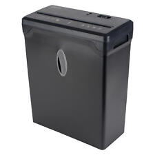 PAVO Crosscut Schredder Aktenvernichter Shredder bis 6 Blatt 10 L Korb