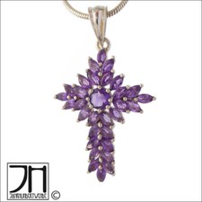 925 Sterling Silber Amethyst