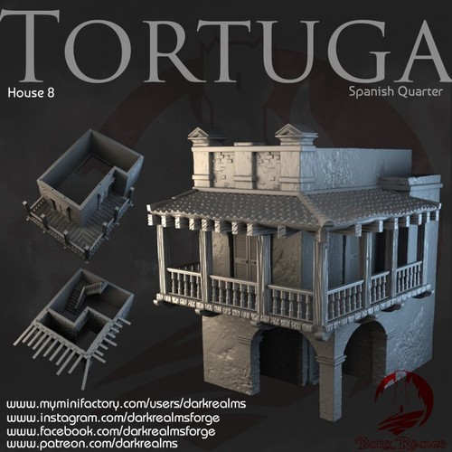Dark realms tortuga - dark, haus