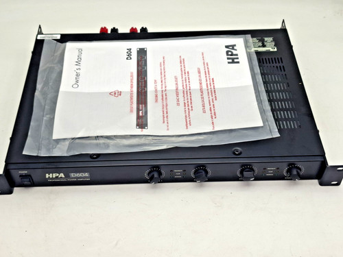 Hpa d604 professional power - professional,