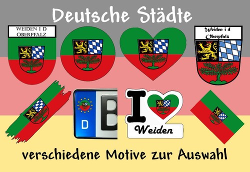 Aufkleber flagge wappen kfz - aufkleber-, flagge-wappen-kfz