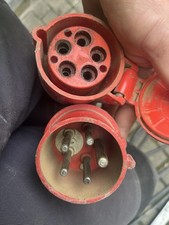 Starkstromkabel 32A 25m 5-polig Mit phasenwender