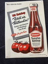 Kraft ketchup retro - ketchup, schild
