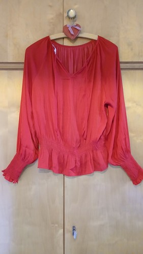 Bluse rot folklore größe - bluse,