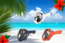 Vollgesichts Tauchermaske Snorchelmaske – Anti-Beschlag & ZERTIFIZIERT  NEU