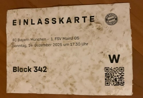 Used sammler ticket - used, fc