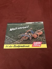 Original Prospekt Lanz  Alldog bei der Hackfruchternte Mannheim