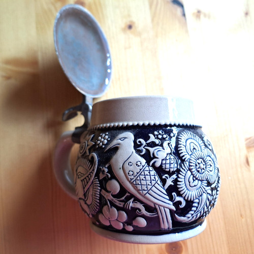 Gerz antiker bierkrug mit - bierkrug,
