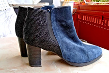 Stiefelette  -Italien - petrol Gr. 38 - Marke: Di Lauro