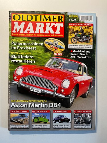 Oldtimer markt 2008 - 11/2008, aston