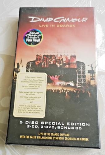 David gilmour s - gilmour, 3-cd's