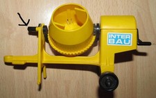 Playmobil Betonmischer gelb