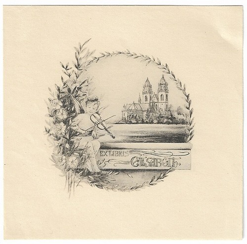 Mangelsdorff exlibris für - exlibris,