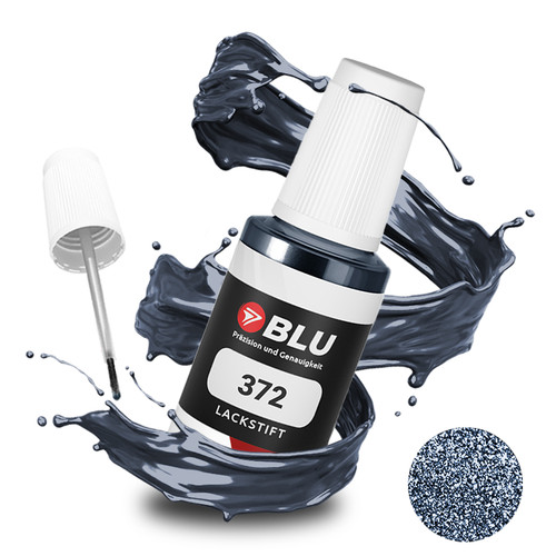 Lackstift 372 blau - , stahlblau