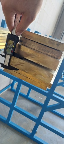 Bronze platte 30x150x100 - bronze,