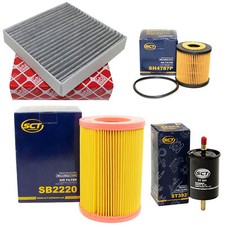 Inspektionspaket Filterset für SMART FORTWO City-Coupe Cabrio 450 0,6 0,7