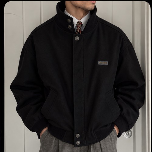 Vintage paul shark bomber - paul, &