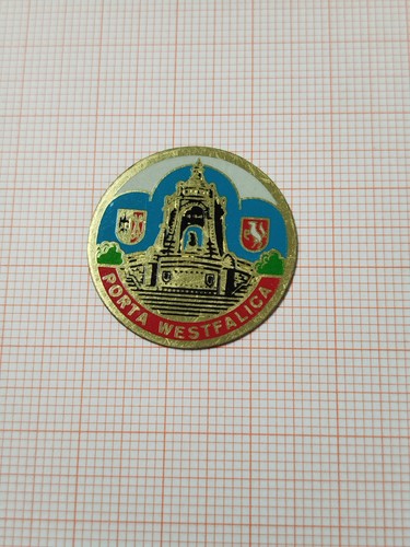Emblem stockschild souvenir - -,
