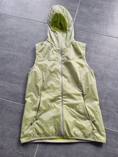 Haglöfs Sportweste Weste Sportjacke ärmellos M Kapuze grün atmungsaktiv leicht