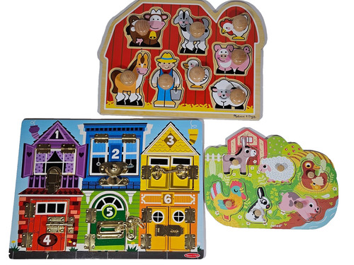 Holz puzzle konvolut melissa - melissa, &