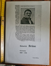Heinrich Brüne - Kunstmaler 1869-1945