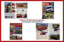 Velorex 16/350 Literaturpaket