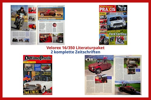 Velorex 350 literaturpaket - velorex,