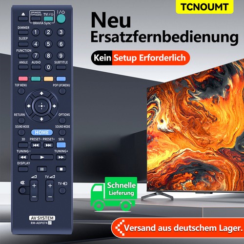 Adp074 ersatz fernbedienung - rm-adp074,