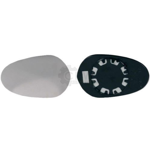 Spiegelglas haltefuss - spiegelglas, +