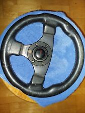 RAID DINO Sportlenkrad LEDER 30 CM gebraucht für Oldtimer VW Opel Ford Volvo    