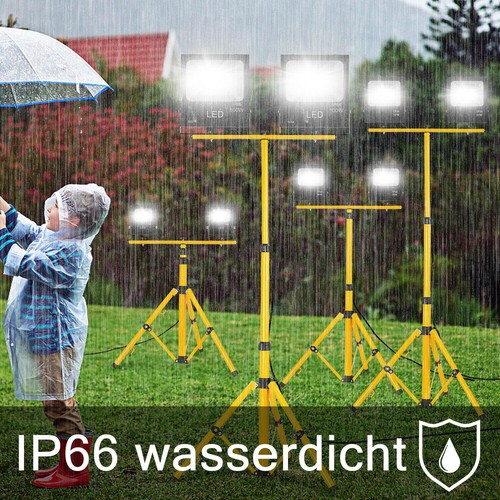 Led fluter rgb mit stativ - led,
