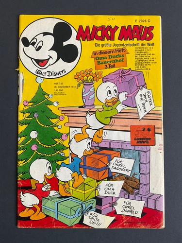 Micky maus jhrg 1973 - 1973,, 52