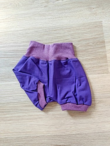 Kurze lila pumphose uni neu - lila, pumphose,uni,neu