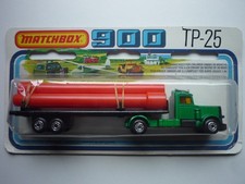 Matchbox Two Pack TP-25  PIPE Transport  schwarzer ! Trailer in OVP England