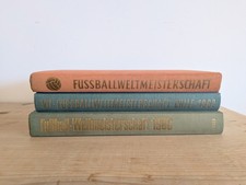 3 alte Bücher Fussball
