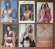 6 Katalog Catalogue Lingerie Dessous Legwear Swimwear