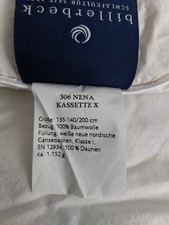Billerbeck Daunenbettdecke 135x200 Winter warm Nena X 1152g Bettdecke 